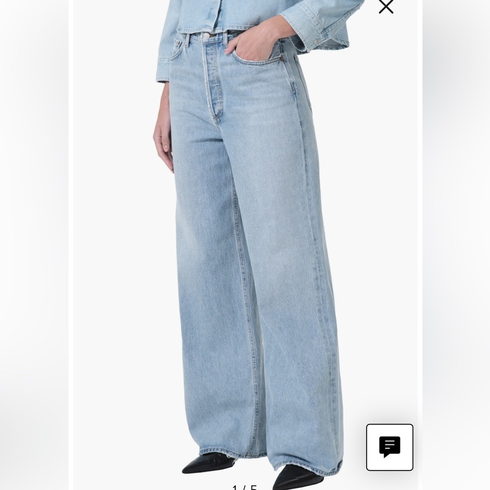 Agolde dame high rise jeans